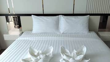 Superior-Doppelzimmer, Flussblick | Allergikerbettwaren, kostenloses WLAN