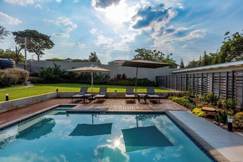 Charming 3-bedroom villa with WiFi, fitness room in beautiful Harare