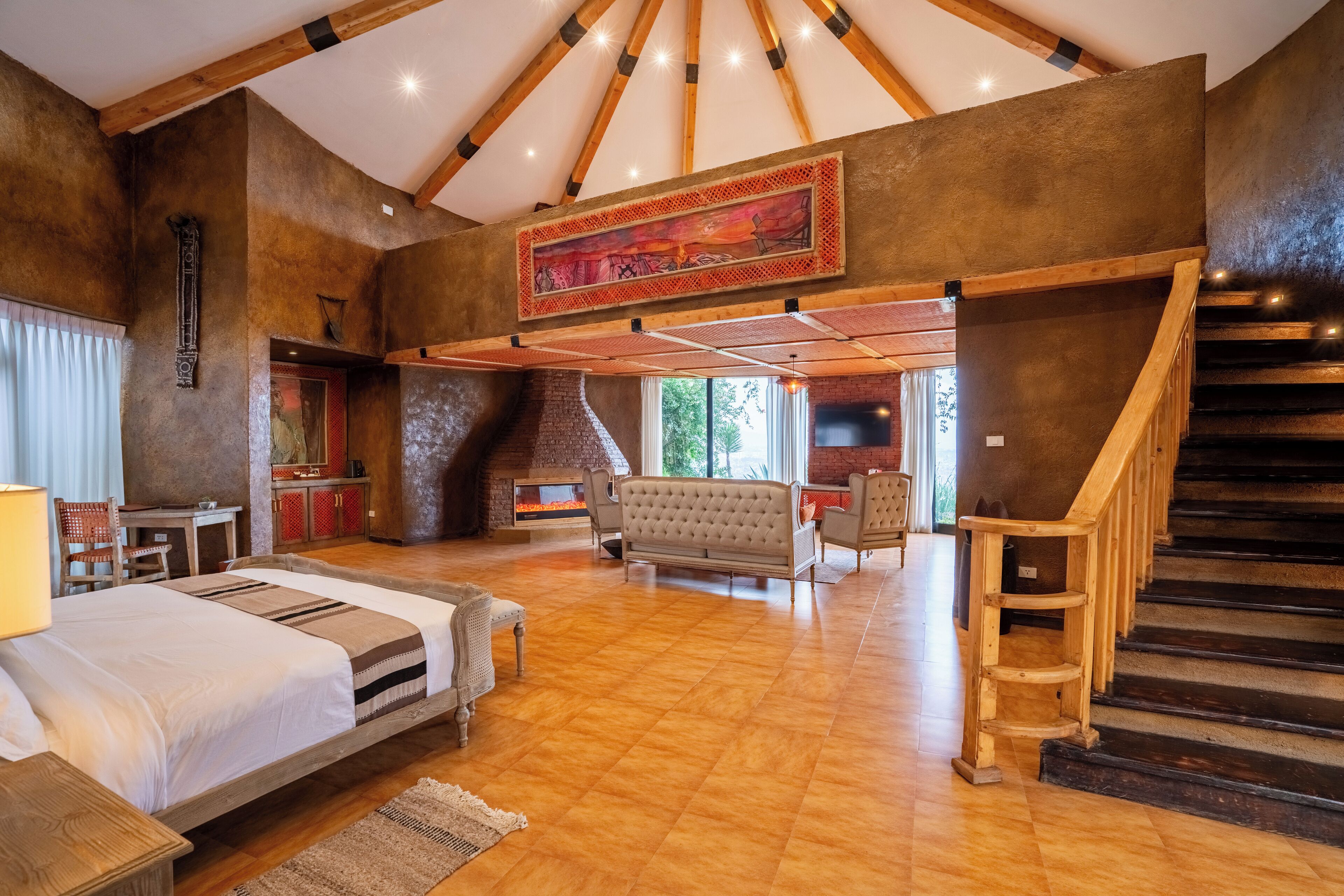 Familierom | Individuelt dekorert, skrivebord og wi-fi (inkludert)