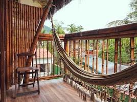 Master Room | Living area | 32-inch LED TV with cable channels