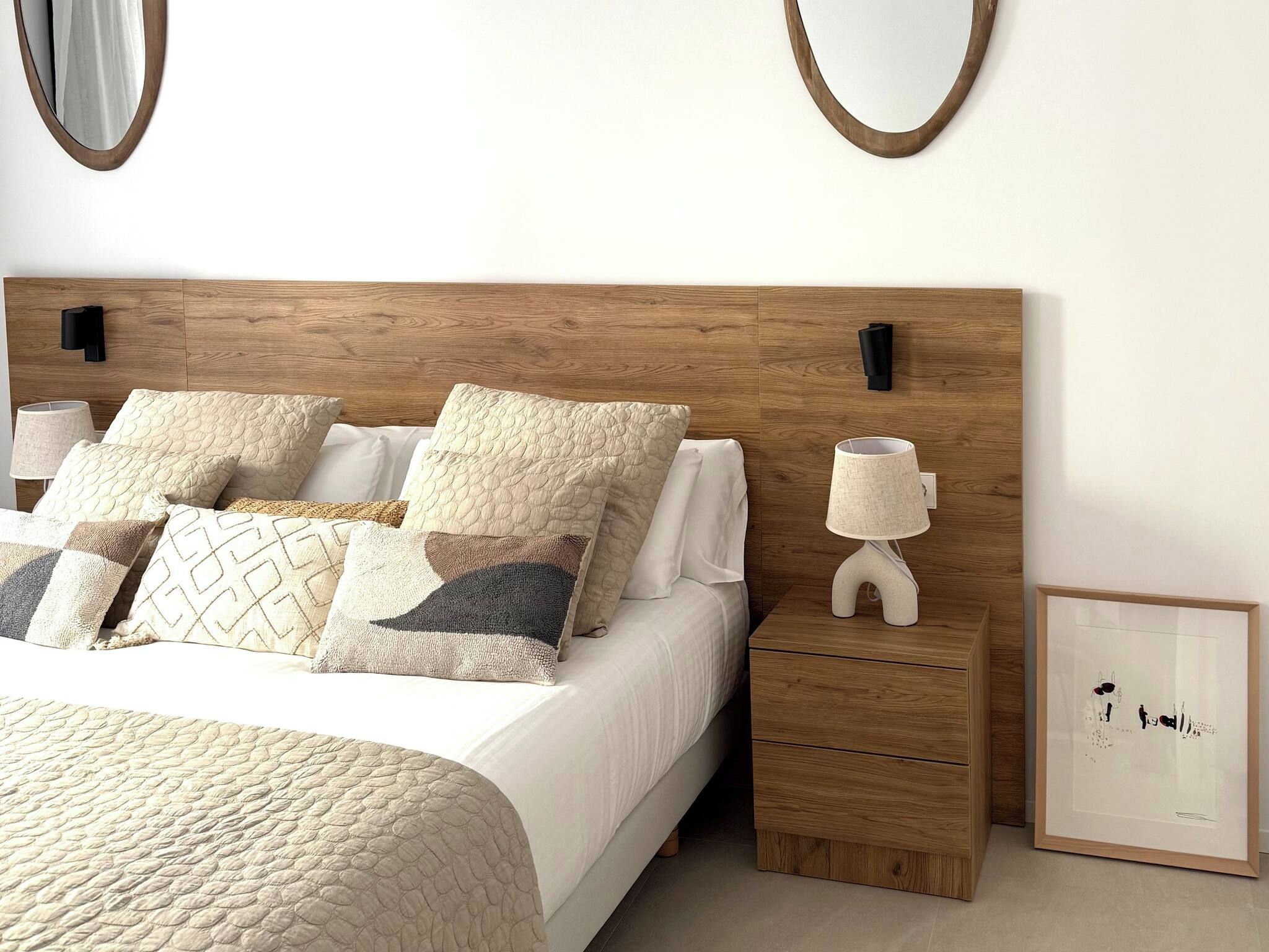 2 dormitorios, tabla de planchar con plancha, Internet y ropa de cama