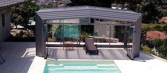 Accommodation in house with shared pool, 10mn from Braga. Weekly rental