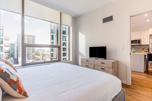 1 bedroom, desk, iron/ironing board, WiFi