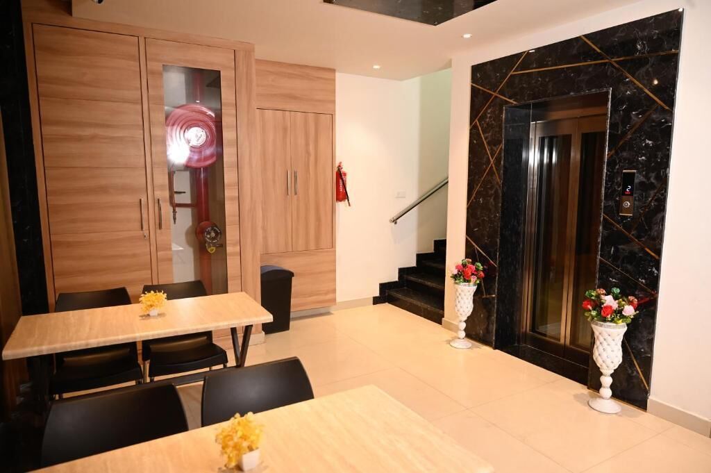 Zona de estar del vestíbulo