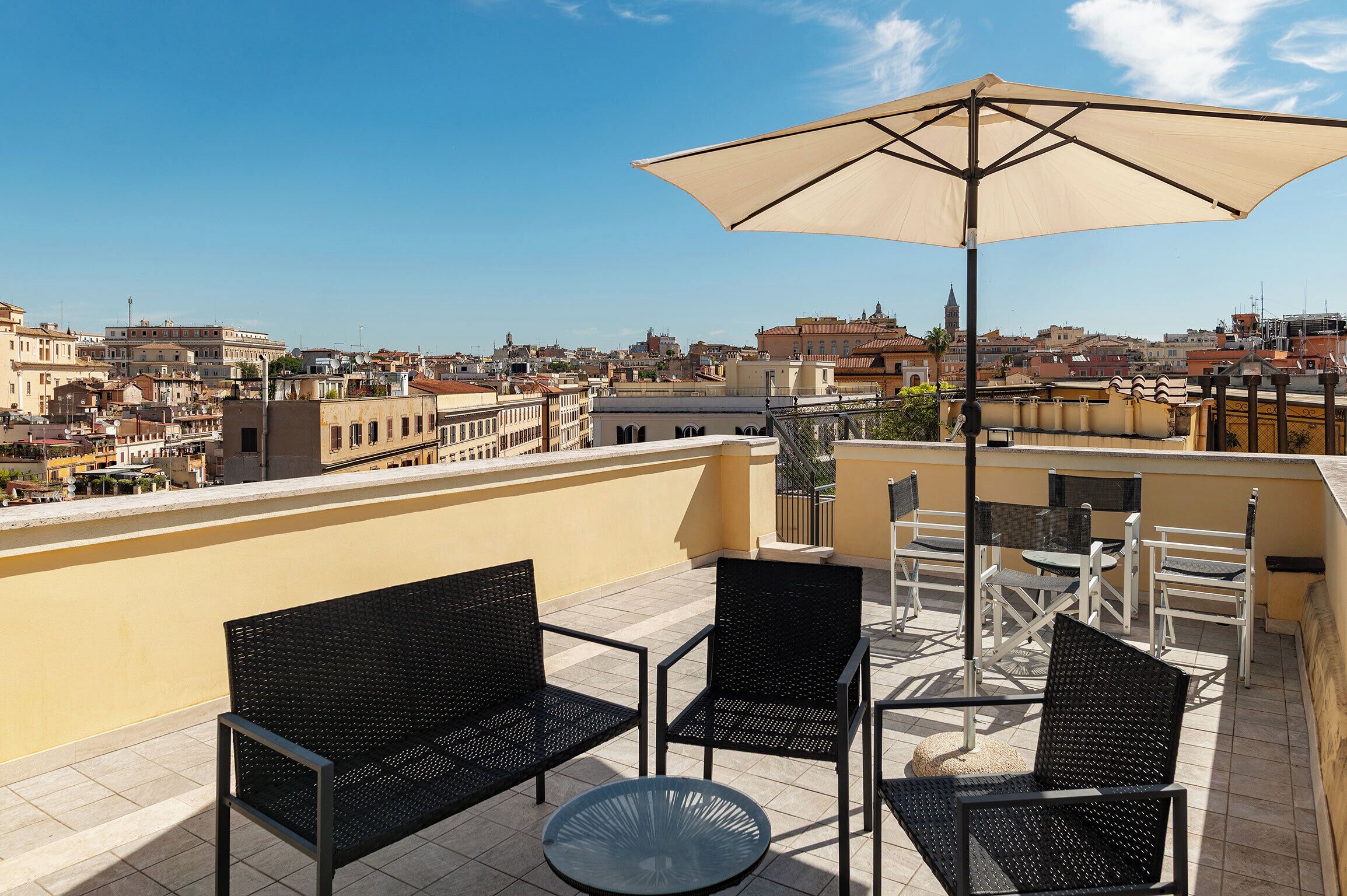 Terrasse sur le toit