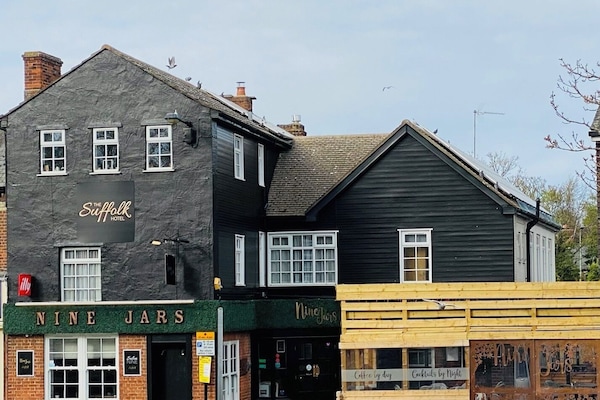 Voorkant van accommodatie