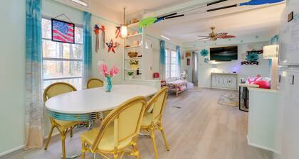 12 Mi to Skiing: Manistee Lake Cottage w/ Fire Pit