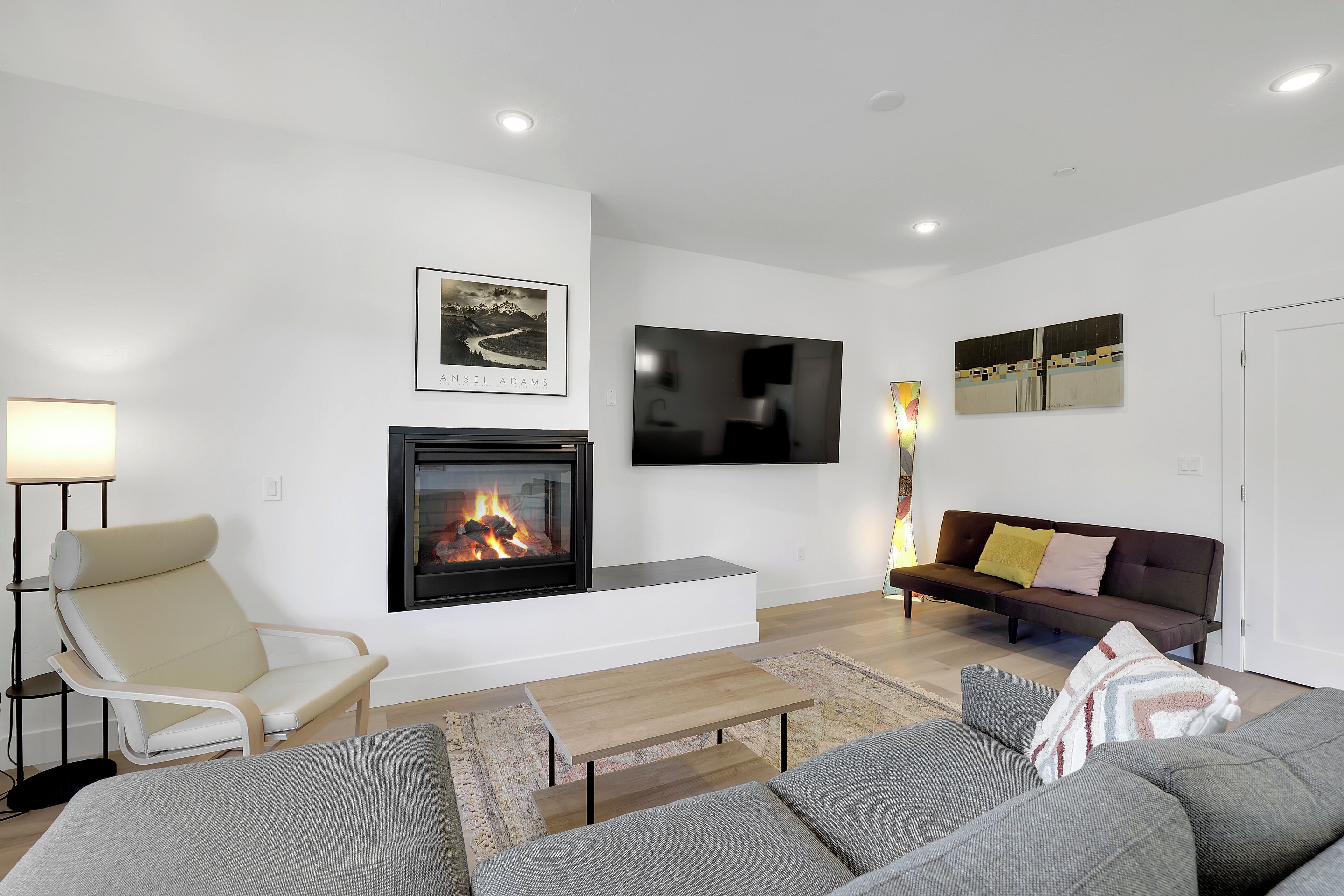 Televisor i llar de foc 