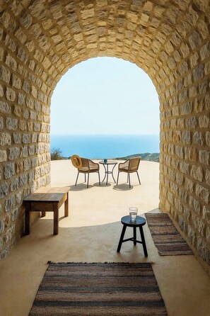 Terrace/patio - Lagia ZeN Residence in Mani (Lagia)