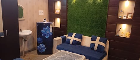 Deluxe Double Room | Ruang tamu