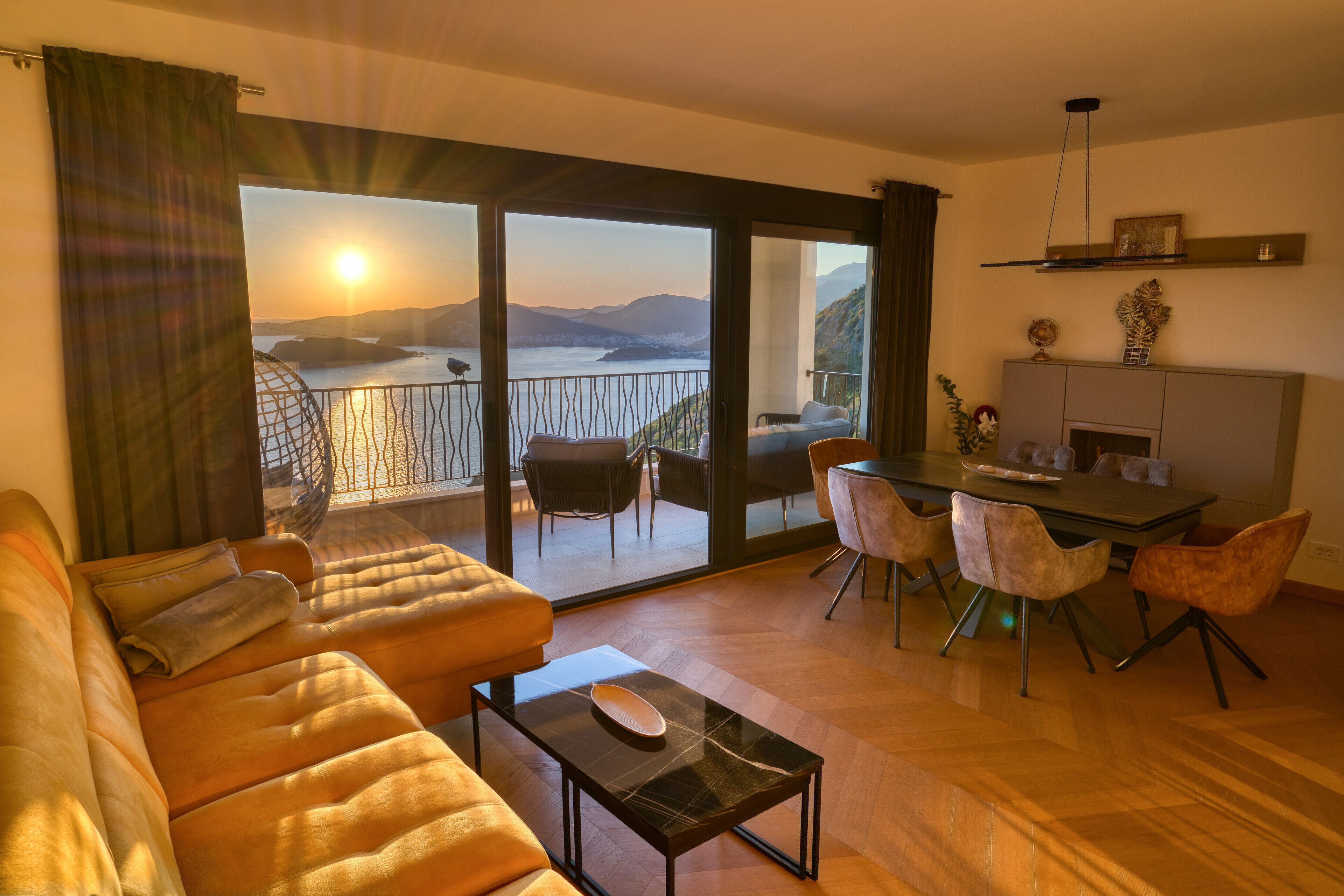 Departamento Confort, vista al mar | 3 habitaciones, decoración personalizada y muebles diferentes 