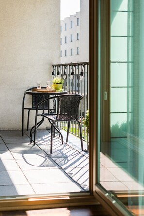 อพาร์ทเมนท์, ระเบียง | ระเบียง