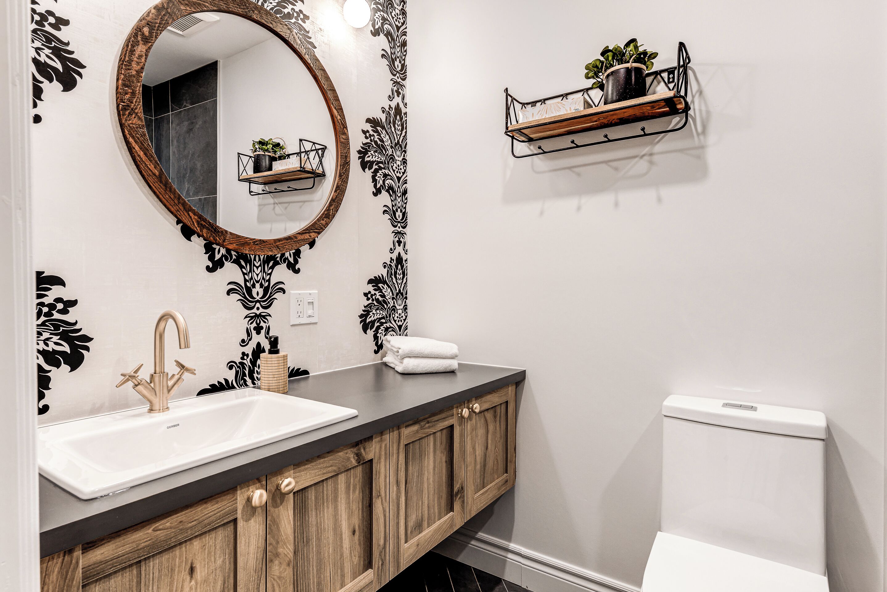 Appartement Deluxe, vue sur la ville | Salle de bain
