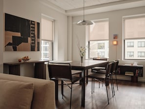 55-inch flat-screen TV with digital channels, streaming services - Mint House Washington DC Downtown by Kasa (Washington)
