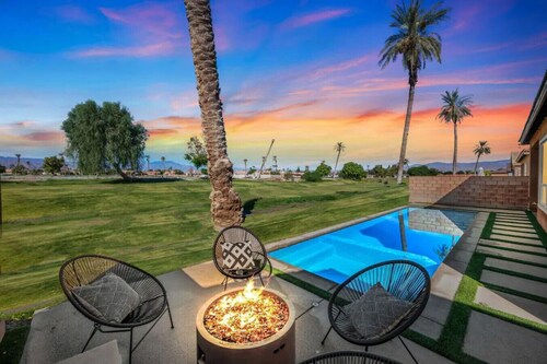 Living the DREAM!  Golf and Sunset VIEWS! Brand NEW Home!  Gallery, Indian Palms