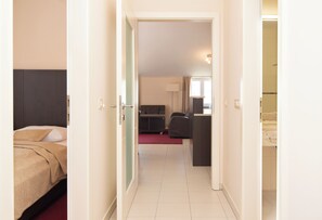 Panoramic Apartment, 2 Bedrooms, Sea View | Living area - Marina Seaview Penthouse Burin (Piran)