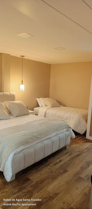 4 bedrooms, iron/ironing board, free WiFi, bed sheets