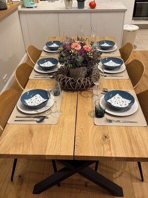 Dining - Elegant vacation home Seeidylle with a view of Lake Möhne and Ansberg Forest (Möhnesee)