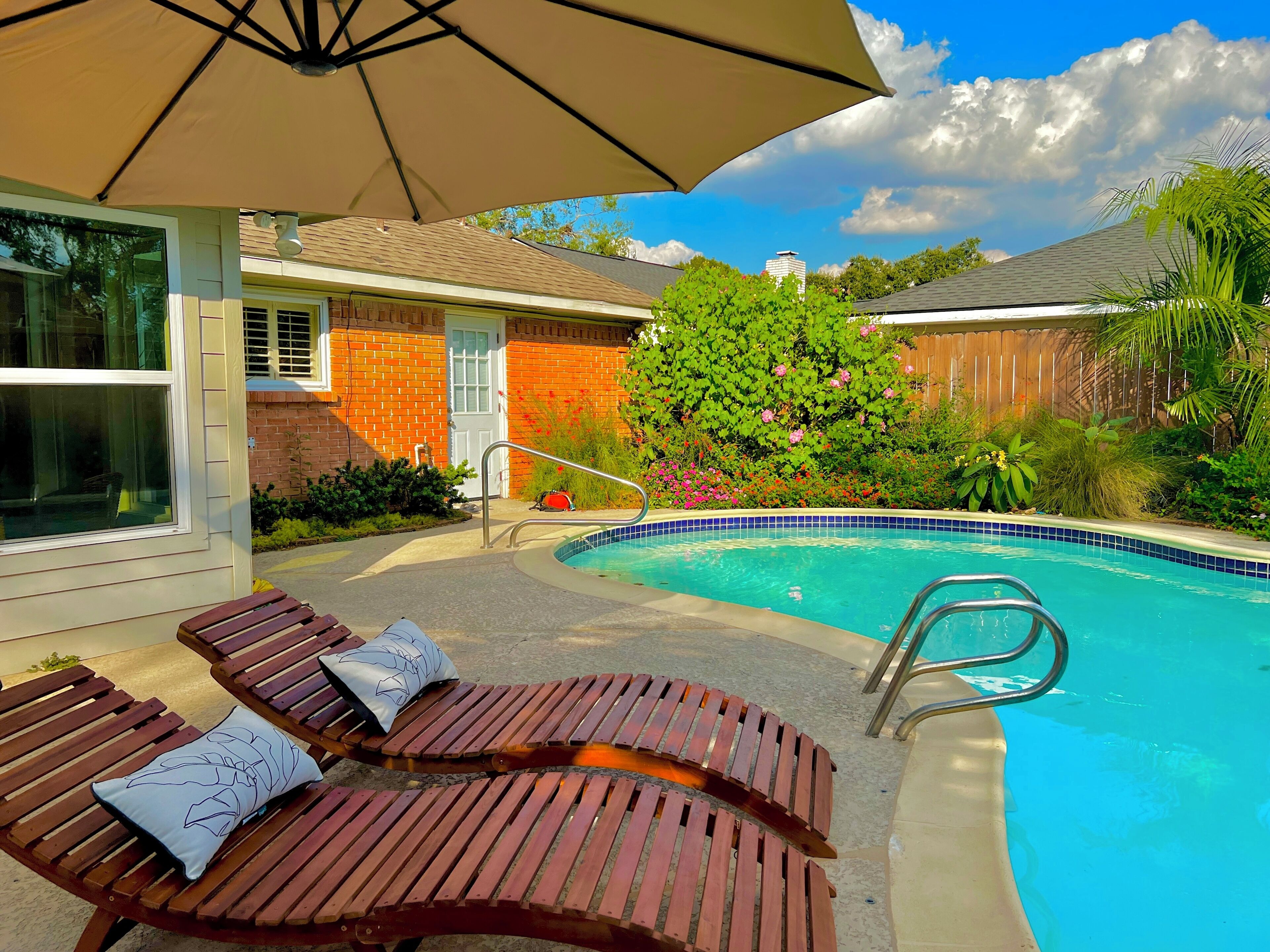 Una piscina climatizada