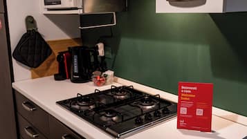 Classic Condo | Private kitchenette | Espresso maker, electric kettle