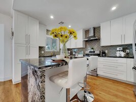 House, Multiple Beds, Pool Access, Pool View (Juanita Gilbert) | Private kitchen | Coffee/tea maker