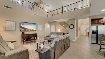 Maison, plusieurs lits, accÚs piscine, vue piscine (Cline Maricopa) | Coin séjour