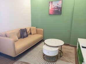 Smart TV, fireplace, video library - 1 bedroom apartment 45m2 in Ecopark, nice view, high speed wifi, fully furnished (Van Giang District)