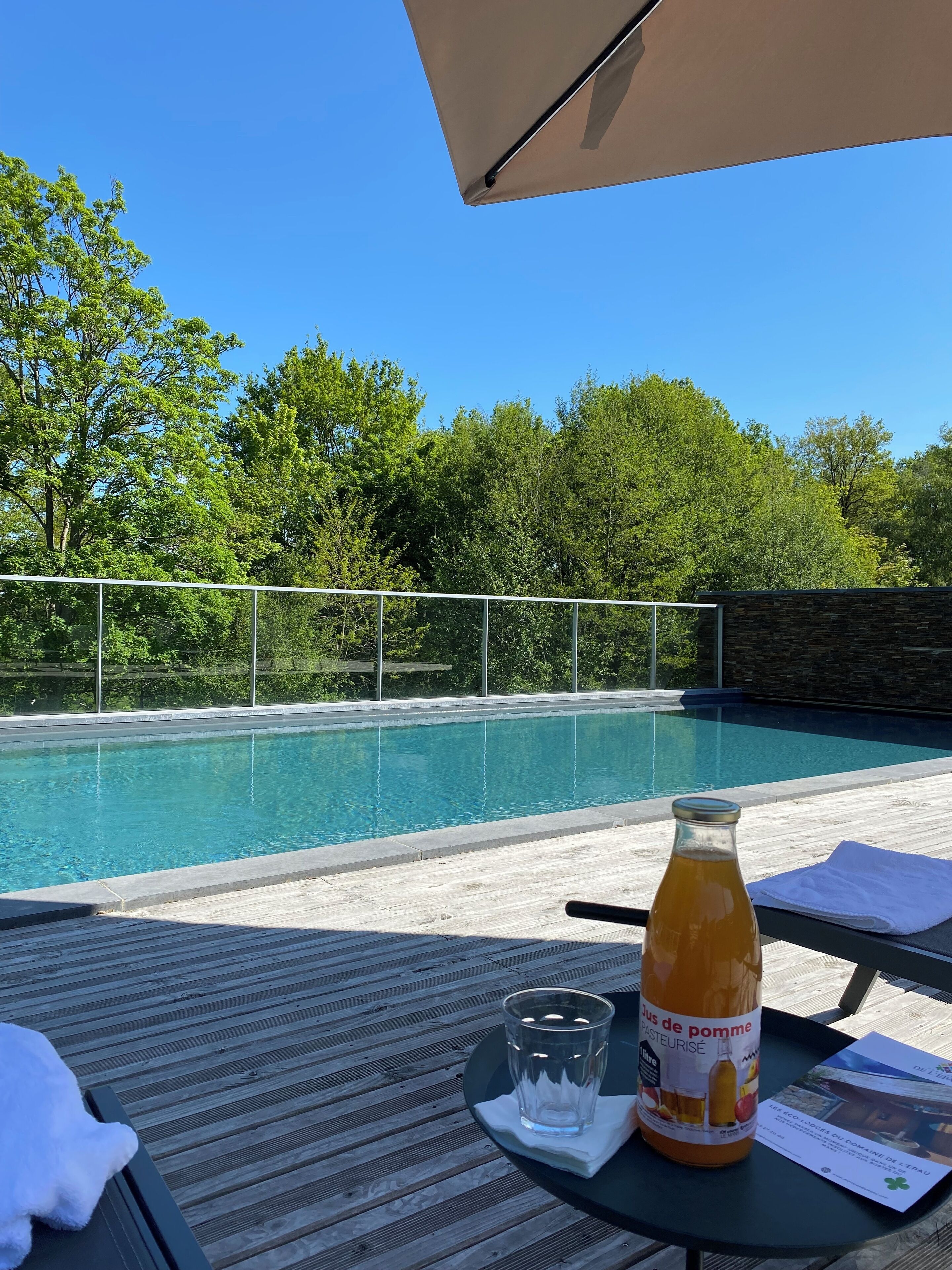 Seasonal outdoor pool