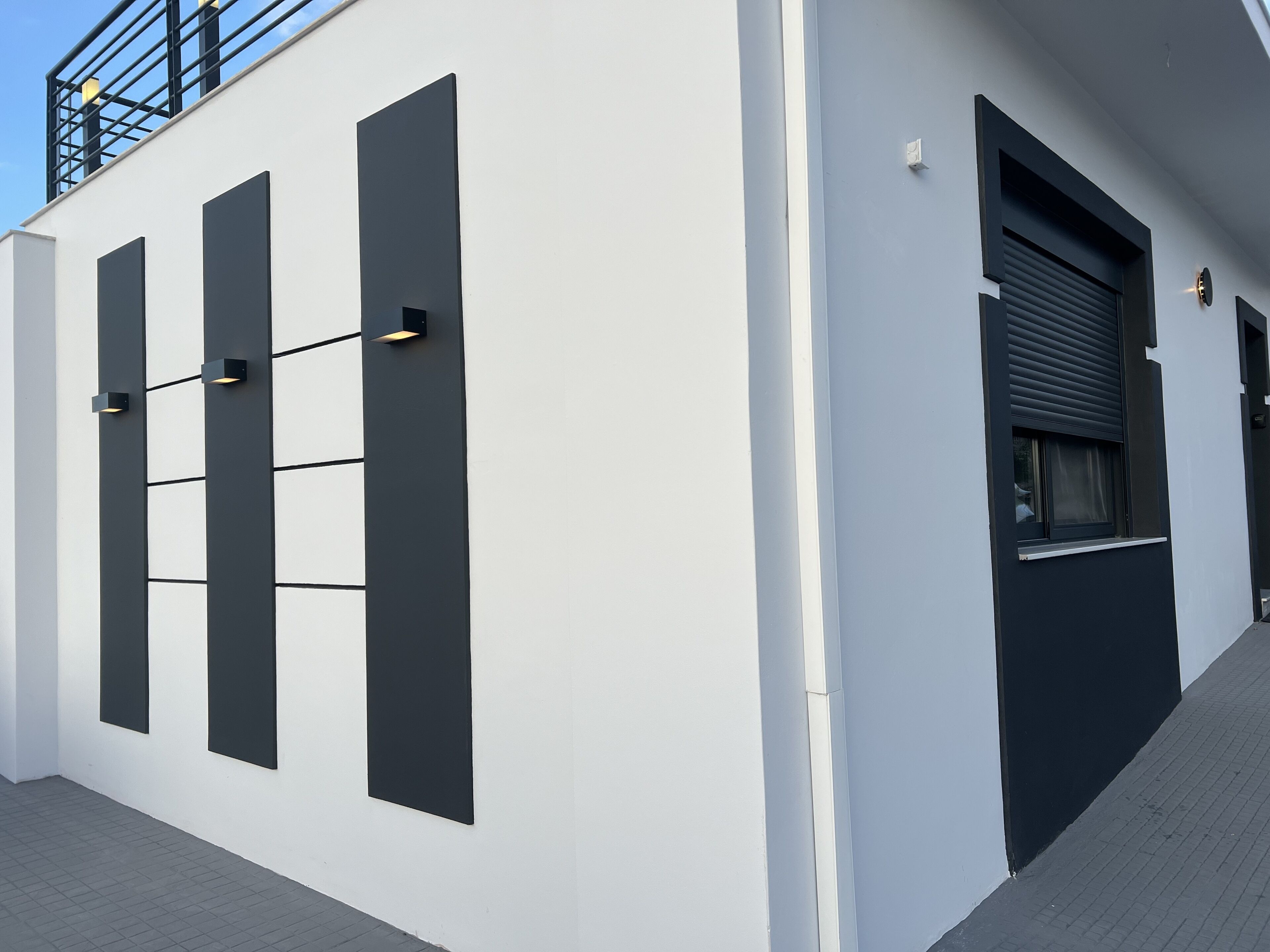 Fassade der Unterkunft
