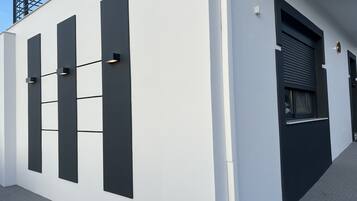 Fassade der Unterkunft