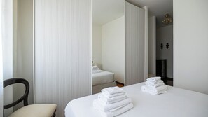 3 habitaciones y ropa de cama de alta calidad