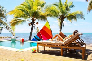 Pool - Welcome to Villa Blanca Frances, Luxury Villa with Private Beach, Pool, Chef (santiago de tolu)