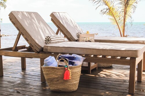 Welcome to Villa Blanca Frances, Luxury Villa with Private Beach, Pool, Chef