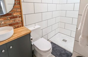Cabaña | Baño | Ducha y toallas