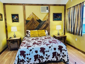 1 غرفة نوم وواي فاي وملاءات أسرّة