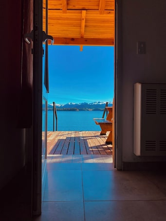 Terraza o patio. Complejo Don Cirilo