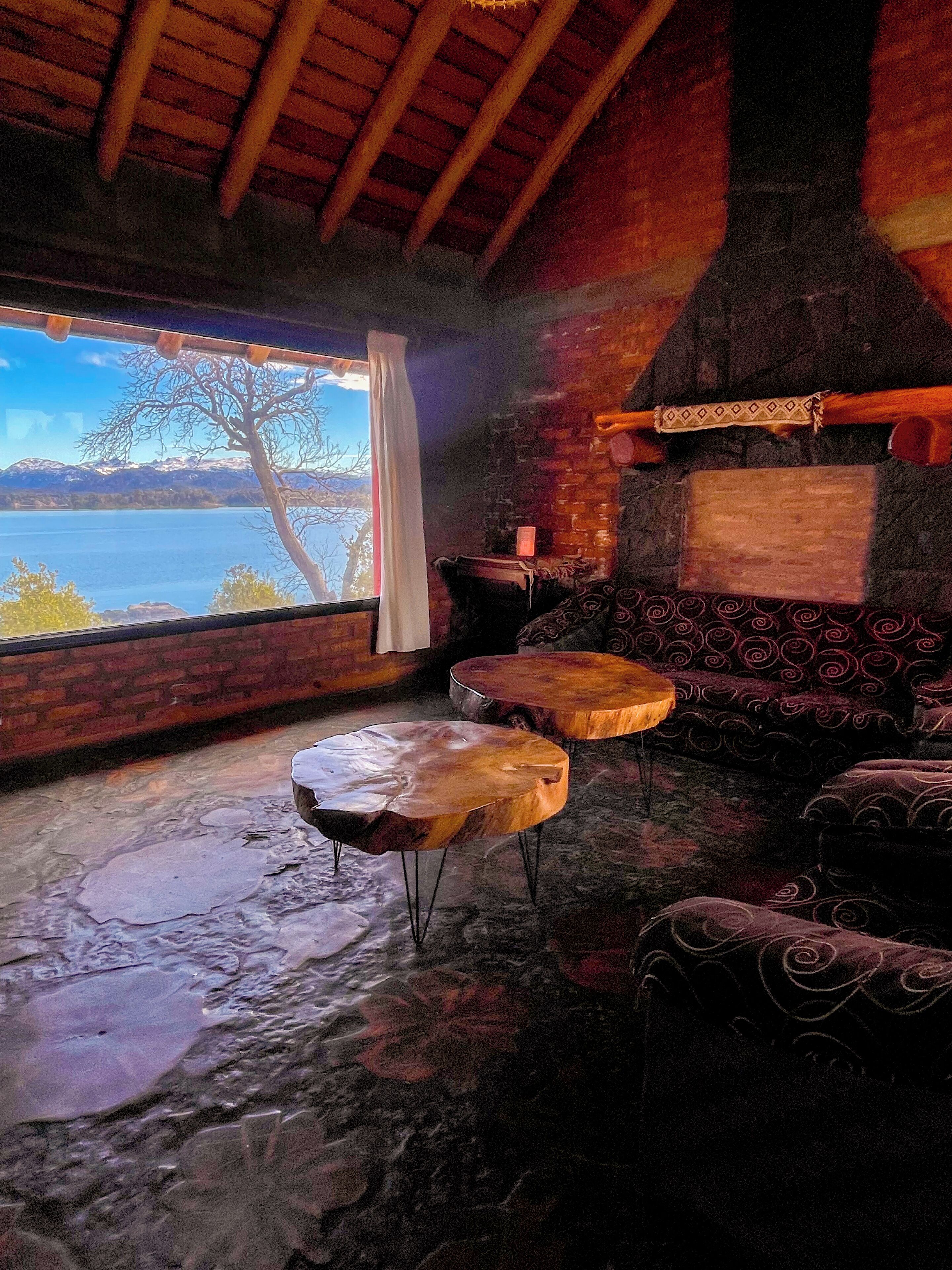 Cabin, Lake View | Living area