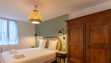 2 chambres, fer et planche à repasser, lit parapluie, Wi-Fi