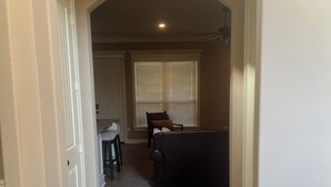 Unclassified image, 3 of 28, button - 4-bedroom house in enchanting Houston with WiFi, AC, Barbecue Unwind in style. (Houston)