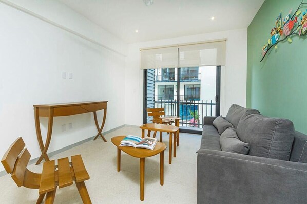 Smart TV - Nice and comfortable apartment close to the Quinta in Playa del Carmen (Playa del Carmen)