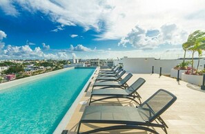 Pool - Nice and comfortable apartment close to the Quinta in Playa del Carmen (Playa del Carmen)