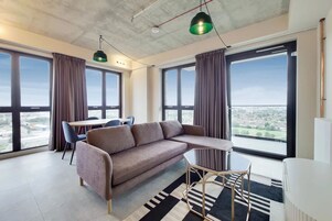 Apartamento, 2 habitaciones, no fumadores | Zona de estar