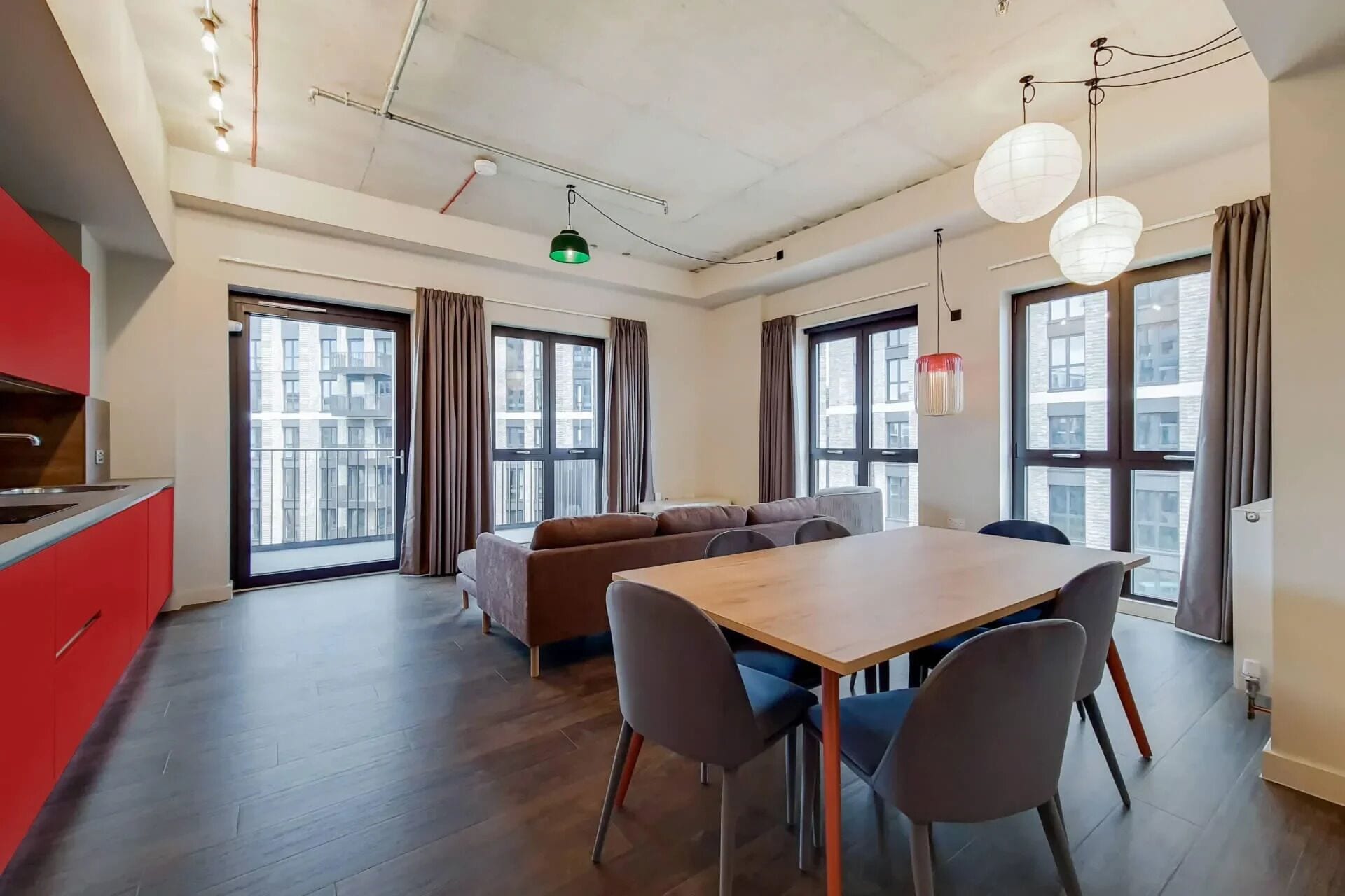 Apartment, 4 Bedrooms, Non Smoking | Living area