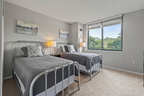 Deluxe Apartment, Kitchen | 2 bedrooms, iron/ironing board, free WiFi
