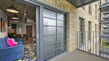 Leilighet, 1 soverom, ikke-røyk | Balkong