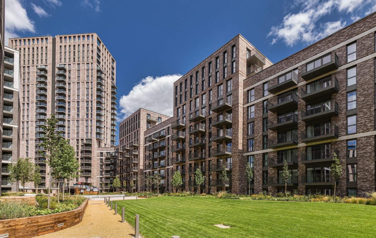 Fassade der Unterkunft