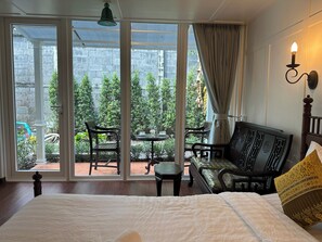 Superior-dobbeltværelse - terrasse | Udsigt fra værelset