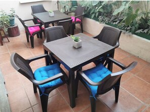 Opções para refeição ao ar livre