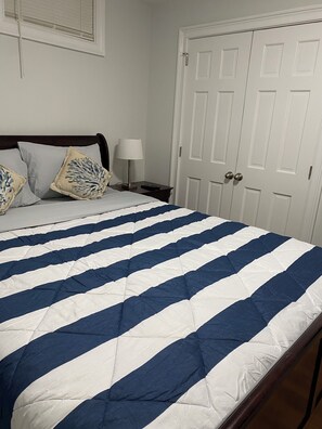 3 dormitorios, tabla de planchar con plancha, wifi gratis y ropa de cama