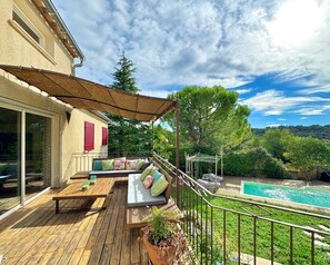 Property grounds - La Villa Verte, Private Pool (Montpezat)